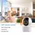 Usb Camera 360 Degree Indoor Wireless Wifi Camcorder Hd Night Vision Baby Monitor A10 White