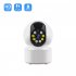 Usb Camera 360 Degree Indoor Wireless Wifi Camcorder Hd Night Vision Baby Monitor A10 White