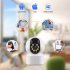 Usb Camera 360 Degree Indoor Wireless Wifi Camcorder Hd Night Vision Baby Monitor A10 White