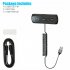 Usb  Car  Fm Bluetooth compatible Wireless Digital Audio Adapter Fm Interconnect aux Line Connection Car Audio black