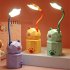 Usb Charging Children Table  Lamp  Student Dormitory Reading Eye Protection Night Light  Creative Cartoon Drawer Storage Led Desk Lamps Pig