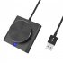 Usb Computer Volume Controller Regulator Multimedia Audio Wire Adjuster Plug Play Speaker Horn Knob Switch Black