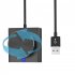 Usb Computer Volume Controller Regulator Multimedia Audio Wire Adjuster Plug Play Speaker Horn Knob Switch Black