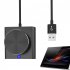 Usb Computer Volume Controller Regulator Multimedia Audio Wire Adjuster Plug Play Speaker Horn Knob Switch Black