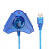 Usb Controller  Gamepad Adapter Converter Cable For Ps1 Ps2 Joypad To Pc Games Dual Ports With Cd Driver blue