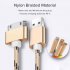 Usb Data Charger  Cable 1m Cable For Iphone 4 4s And Ipad 2 3 gold