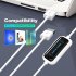 Usb Date Cable Pc To Pc Online Share Synchronous Link Network Direct Data Transfer Bridge Led Cable For Dual Computer White