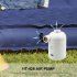 Usb Electric Air Pump Portable Lightweight Outdoor Camping Supplies For Air Mattresses Swimming Ring White