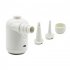 Usb Electric Air Pump Portable Lightweight Outdoor Camping Supplies For Air Mattresses Swimming Ring White