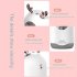 Usb Elk Shape Mini Humidifier Aroma Essential Oil Diffuser Night Light With 300ml Water Tank For Home Office Bedroom Pink  300ML 