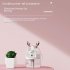 Usb Elk Shape Mini Humidifier Aroma Essential Oil Diffuser Night Light With 300ml Water Tank For Home Office Bedroom Pink  300ML 