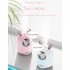 Usb Elk Shape Mini Humidifier Aroma Essential Oil Diffuser Night Light With 300ml Water Tank For Home Office Bedroom Pink  300ML 
