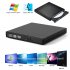 Usb External Dvd Cd Rw Disc Burner Combo Drive Reader For Windows 98 8 10 Laptop Pc milky white