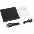 Usb External Dvd Cd Rw Disc Burner Combo Drive Reader For Windows 98 8 10 Laptop Pc milky white