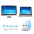 Usb Fingerprint Reader Fingerprint Logger Compatible For Win7 10 11 Biometric Scanner Padlock silver