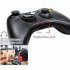 Usb Gamepad Wire Control Controller Compatible For Xbox 360 Xbox 360 Slim Windows 7 8 10 Microsoft PC Game Controller black