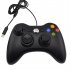 Usb Gamepad Wire Control Controller Compatible For Xbox 360 Xbox 360 Slim Windows 7 8 10 Microsoft PC Game Controller black