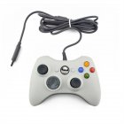 Usb Gamepad Wire Control Controller Compatible For Xbox 360 Xbox 360 Slim Windows 7/8/10 Microsoft PC Game Controller White