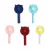 Usb Hand held Portable Mini Fan 3 Speeds Adjustable Multifunctional Rechargeable Mute Electric Fan Night Light pink