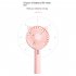 Usb Hand held Portable Mini Fan 3 Speeds Adjustable Multifunctional Rechargeable Mute Electric Fan Night Light pink
