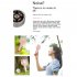 Usb Hand held Portable Mini Fan 3 Speeds Adjustable Multifunctional Rechargeable Mute Electric Fan Night Light pink