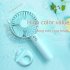 Usb Hand held Portable Mini Fan 3 Speeds Adjustable Multifunctional Rechargeable Mute Electric Fan Night Light pink