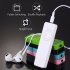 Usb In line Card U Disk Duplicator Music Lossless Sound Music Media Mp3 Player Support Micro Tf card White