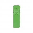 Usb In line Card U Disk Duplicator Music Lossless Sound Music Media Mp3 Player Support Micro Tf card Green