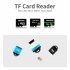 Usb Micro Sd tf Card Reader Usb 2 0 Hi speed Mini Usb Adapter Laptop Accessories black
