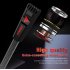 Usb Microphone Pc Condenser Microphone RGB Shiny Flexible Vocals Recording Studio Microphone black