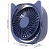 Usb Mini Desktop Fan 3 Wind Speed 360 Degrees Angle Adjustable Portable Electric Fan Summer Cooling Tools White
