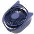 Usb Mini Desktop Fan 3 Wind Speed 360 Degrees Angle Adjustable Portable Electric Fan Summer Cooling Tools pink