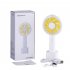 Usb Mini Mute Fans Electric Portable Handheld Household Desktop Electric Fan for Student Office Pink