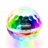 Usb Plug Colorful  Lights Car Atmosphere Lamp Led Portable Mini Sound Control Automatically Rotates Magic Ball Bungee Stage Light USB connector