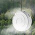 Usb Portable Wearable Air  Purifier Mini Necklace Negative  Ion  Air  Freshener white