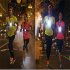 Usb Rechargeable Chest Light Wearable Waterproof 2t6 Led Light With Led Warning Lights On Back For Outdoor Running Cycling As shown