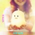 Usb Rechargeable Cute Animal Shape Silicone Night  Light Remote Control Portable Color changing Luminous Soft Multi purpose Baby Lamp Penguin