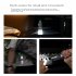 Usb Rechargeable Flashlight Multi functional Keychain Light P50 Strong Light Waterproof Torch Lamp for Outdoor Camping