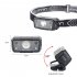 Usb  Rechargeable  Headlight Waterproof Sensor Led Night Running Light Mini Portable Outdoor Headlight White