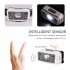 Usb  Rechargeable  Headlight Waterproof Sensor Led Night Running Light Mini Portable Outdoor Headlight Black