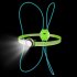 Usb Rechargeable Running Light Led Waterproof Warning Safety Light Vest for Outdoor Cycling Sky Blue