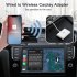 Usb Type C Adapter Wired to Wireless for Carplay Adapter Wifi 2 4ghz 5ghz Converter
