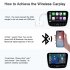 Usb Type C Adapter Wired to Wireless for Carplay Adapter Wifi 2 4ghz 5ghz Converter