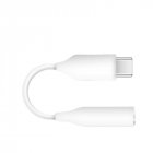 Usb Type C To 3.5mm Jack Audio Cable Headphone Aux Adapter Line Compatible For Galaxy S22 S21 S20 Note 10 White