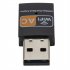 Usb Wifi Adapter 600mbps 2 4ghz 5ghz Wifi Antenna Dual Band 802 11b n g ac Mini Wireless Network Card Receiver black