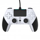 Usb Wire-control Gamepad Controller Compatible For PS4 Joystick Gamepads With 6-axis Vibration Function White