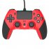 Usb Wire control Gamepad Controller Compatible For PS4 Joystick Gamepads With 6 axis Vibration Function White
