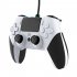 Usb Wire control Gamepad Controller Compatible For PS4 Joystick Gamepads With 6 axis Vibration Function blue