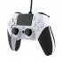 Usb Wire control Gamepad Controller Compatible For PS4 Joystick Gamepads With 6 axis Vibration Function black