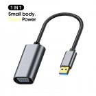 Usb3.0 to Vga Adapter 1080p Hd Video Conversion Cable Portable